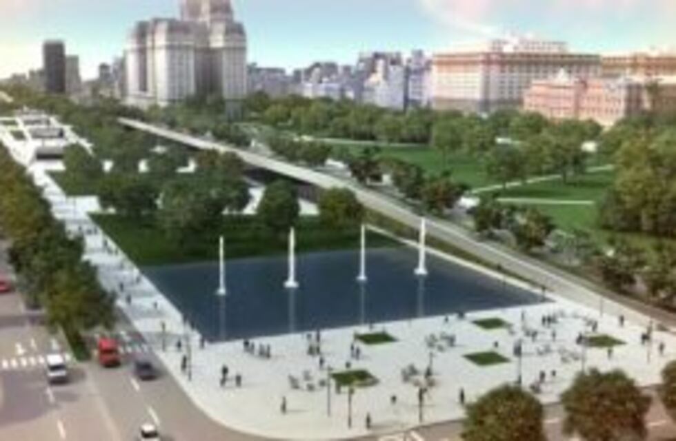 Así será el Paseo del Bajo, la obra de Puerto Madero que inauguró Mauricio Macri