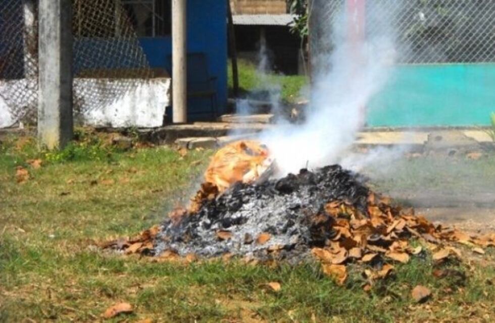 Buscan concientizar sobre la quema de basura y pastizales en Posadas