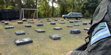 Tres toneladas de marihuana fueron incautadas en Puerto Esperanza