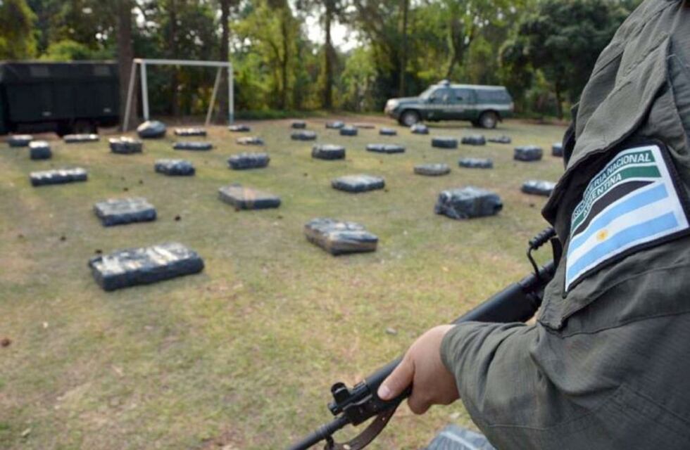 Tres toneladas de marihuana fueron incautadas en Puerto Esperanza
