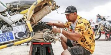 El piloto chaqueño, Verza, mantuvo la posición en la 4º etapa del Dakar 2020\u002E (Web)\u002E