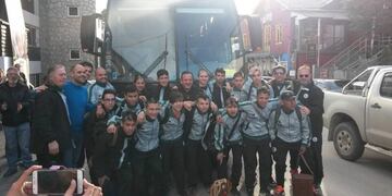 Llegaron los subcampeones a Ushuaia