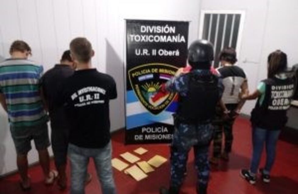 Desbarataron kioscos narcos en Oberá: incautaron cocaína, marihuana y detuvieron a un comprador