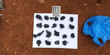 La droga estaba fraccionada para la venta callejera\u002E