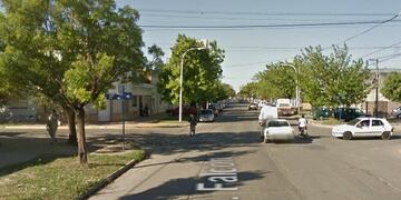 El violento episodio se produjo sobre avenida Falcón al 500\u002E (Street View)