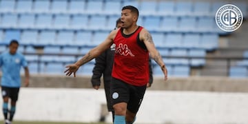 Nahuel Luján es una de las piezas claves del primer equipo de Belgrano que se prepara para el reinicio de la Primera Nacional