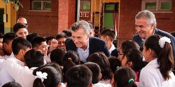 Presidente Macri en escuela de Santa Clara, Jujuy
