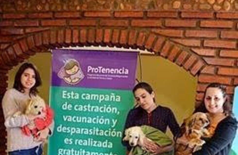 Se presentó el programa para una tenencia responsable de mascotas