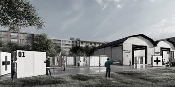 Arquitectos de Córdoba diseñaron módulos sanitarios para combatir el Coronavirus