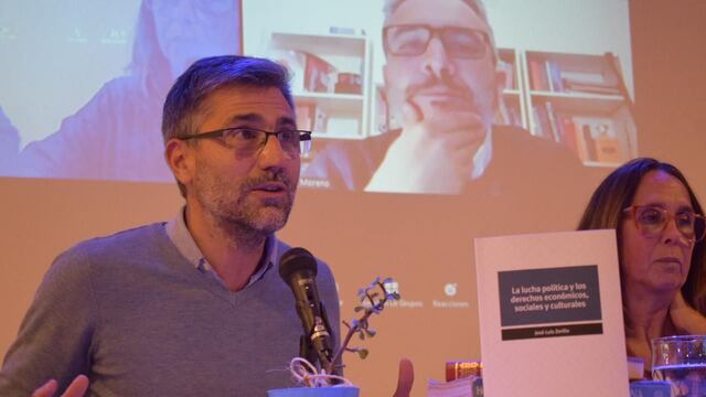Bajo el título “La lucha política y los derechos económicos, sociales y culturales”, se lanzó el material escrito por el abogado y magíster de derechos humanos, José Luis Zerillo.