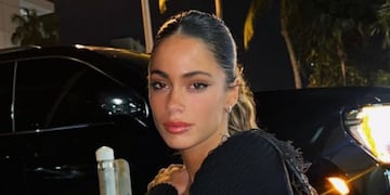 Tini Stoessel enamoró con su look total black. Foto: Instagram.