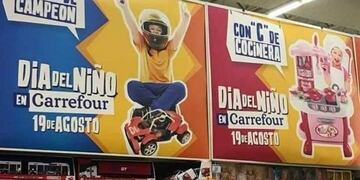 Polémica por la campaña machista que debió retirar un supermercado