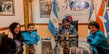 Agustín y Joao Texeira