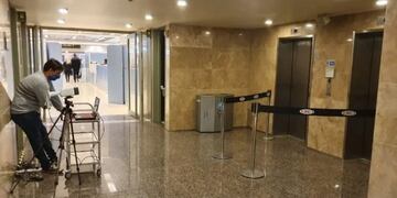 Instalan cámaras en el Centro Cívico\u002E