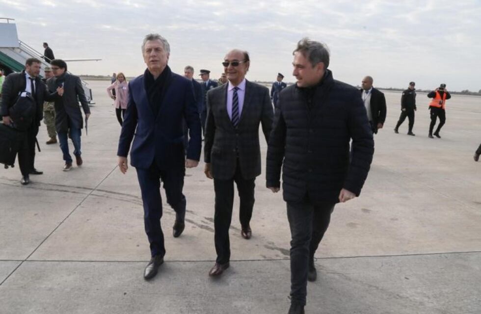En fotos y video, la llegada de Macri a Córdoba