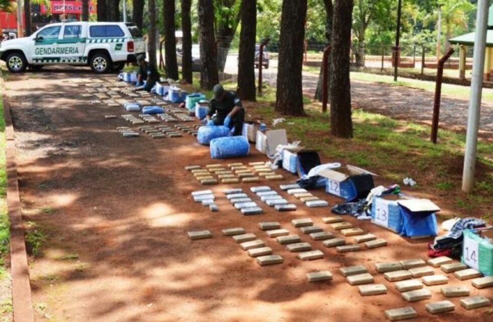 Gendarmería incautó en Iguazú droga valuada en 20 millones de pesos
