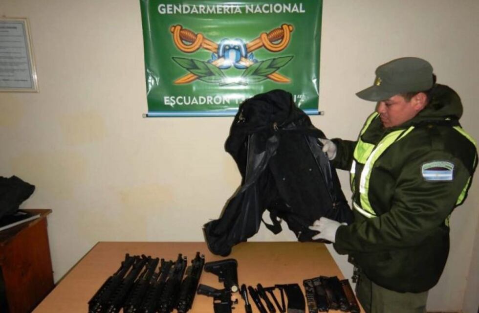 Detienen en Iguazú a un brasileño que llevaba una metralleta