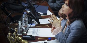 Cristina Fernandez de Kirchner\nDebate sobre la reforma judicial \nEn el senado\nArgentina\nFoto Federico Lopez Claro - FTP CLARIN FLC_6703\u002Ejpg Z Cimeco