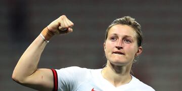 Ellen White, de Inglaterra (Foto: Valery Hache/AFP)