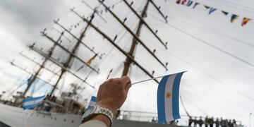 Este viernes, arriba la Fragata Libertad\u002E