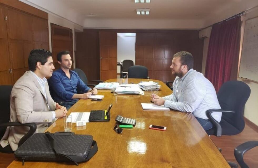 El ministro de Hacienda recibió al director del Banco Nación Francisco Mercado