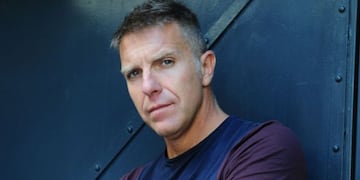 El entrenamiento de Alejandro Fantino y Coni Mosqueira