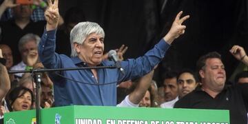 Hugo Moyano\u002E
