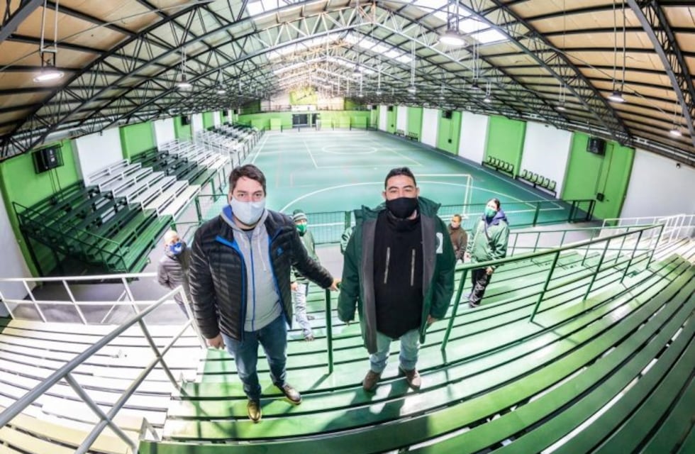 El Intendente recorrió el complejo deportivo del Sindicato de Camioneros