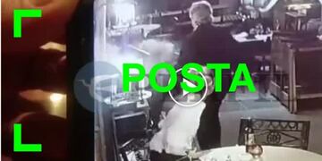 Es verdadero el video de Alberto Fernández empujando a un hombre