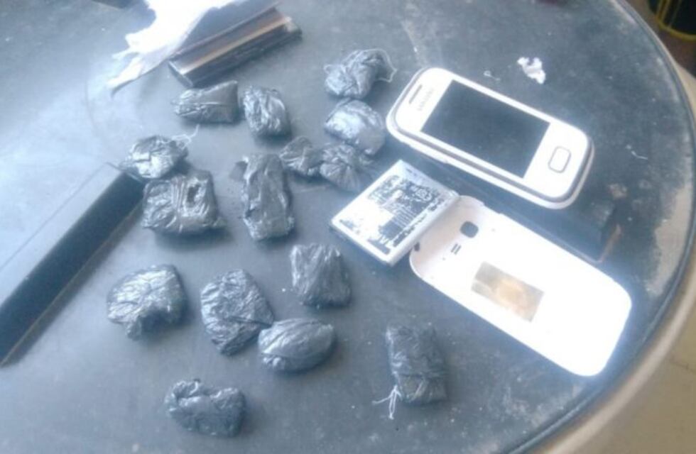 Incautaron drogas y un celular en la cárcel de Coronda