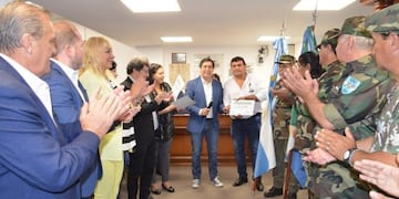 Emocionante homenaje a ex combatientes de Malvinas