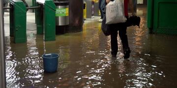 Así estuvo la estación Tribunales del subte D\u002E (Twitter / @Oscarrevistas68