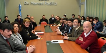 Reunión en la Legislatura de Jujuy por el Código Procesal Penal de la Provincia\u002E