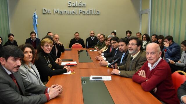 Reunión en la Legislatura de Jujuy por el Código Procesal Penal de la Provincia\u002E