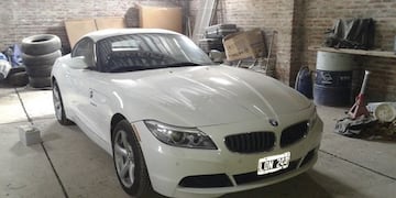 El BMW del Fantasma Paz lo tenía un narco