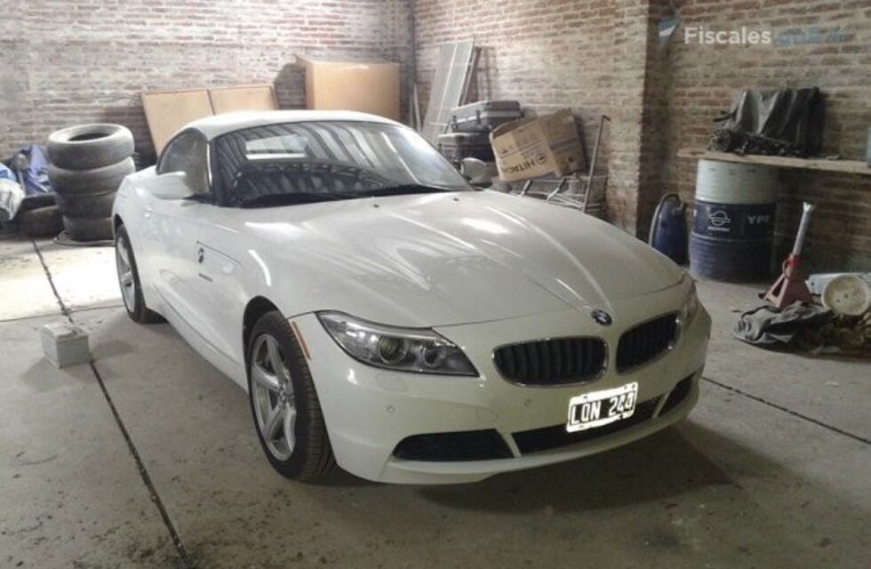 El lujoso auto del "Fantasma" Paz se encontraba en el galpón de un narcotraficante