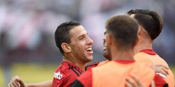 El volante anunció su regreso la semana pasada tras un año y medio en Peñarol\u002E(DPA)