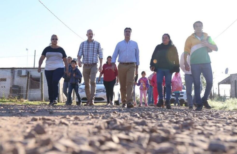 Continúan los trabajos de ripio en los barrios de la ciudad