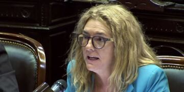 Imagen archivo\u002E Claudi Rucci cuando era diputada nacional por la Provincia de Buenos Aires en 2017\u002E