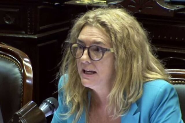 Imagen archivo\u002E Claudi Rucci cuando era diputada nacional por la Provincia de Buenos Aires en 2017\u002E