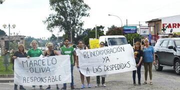 Nueva concentración en el predio de la Oficina de Turismo en Bialet Massé\u002E