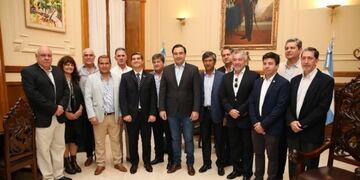 Con motivo del 10 aniversario de la Confederación de Pymes Constructoras, Gabriel Valdés escuchó sus inquietudes\u002E