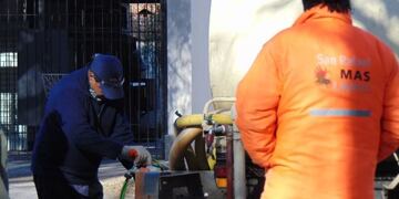 Entrega de lavandina en San Rafael