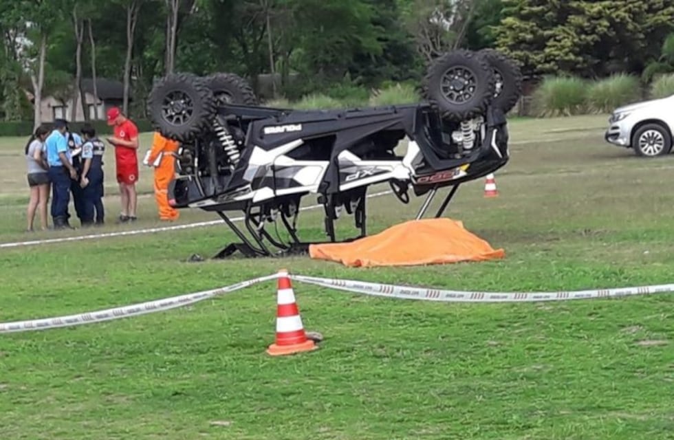 Murió joven tras accidentarse con un vehículo UTV