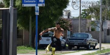 Lucas Sawyer une Argentina con Colombia en rollers