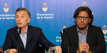 Mauricio Macri y Germán Garavano (Foto: EFE/Cortesía Presidencia de Argentina)