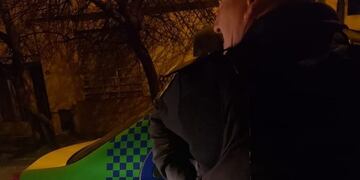 Lo atraparon robando una panadería