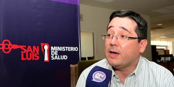 Rodrigo Verdugo, jefe del Programa Epidemiología de San Luis\u002E