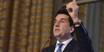 Carlos Melconian en septiembre de 2016, cuando era presidente del Banco de la Nación\u002E Crédito:DYN/LUCIANO THIEBERGER\u002E