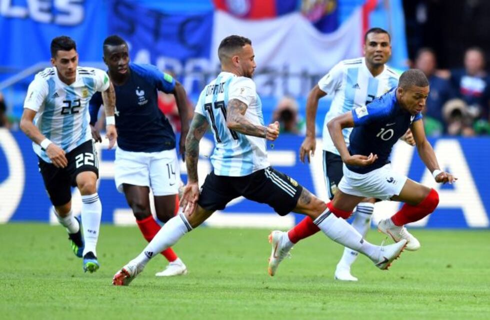 Mbappé fue el dolor de cabeza de la Selección Argentina